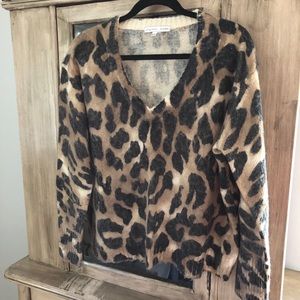 Young Fabulous & broke Animal print sweater